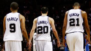 Tony Parker, Manu Ginobili, Tim Duncan